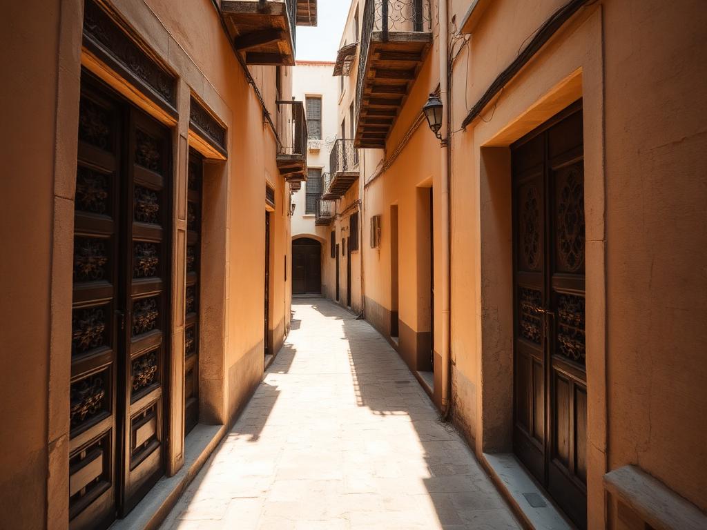 A local guide walking through the historic streets of Stone Town